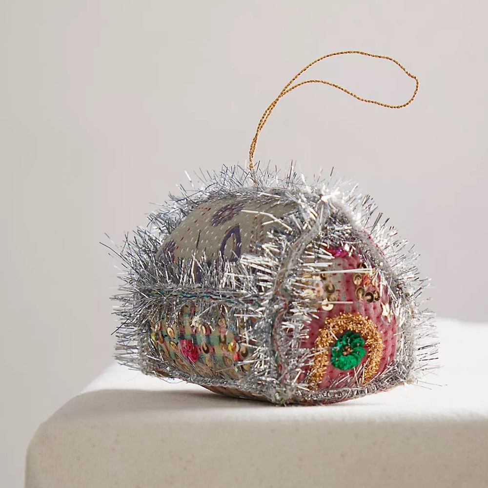 Free People Tinsel House Ornament